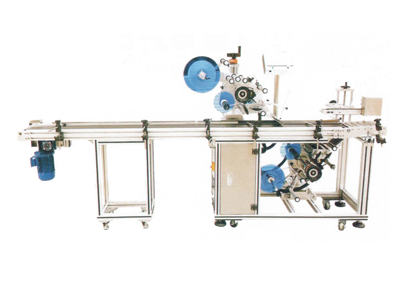 全自动上下面贴标+过度机构 型号: GS-T8023